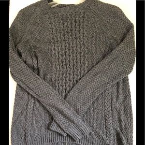 {forever 21} knitted gray sweater